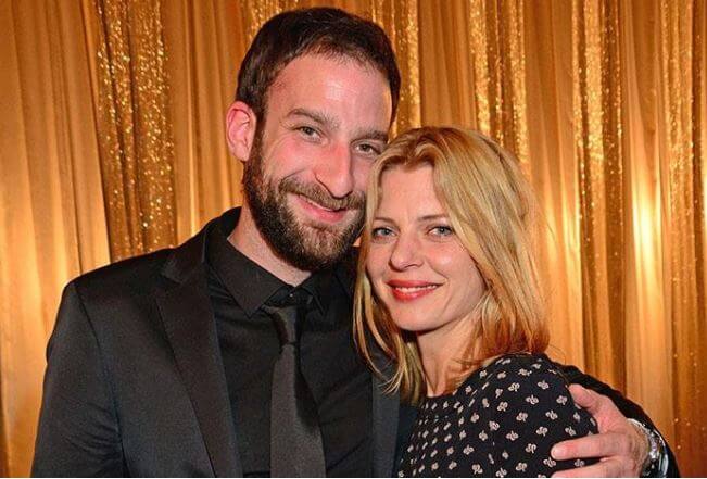 Jordis Triebel with her former husband Matthias Weidenhofer.